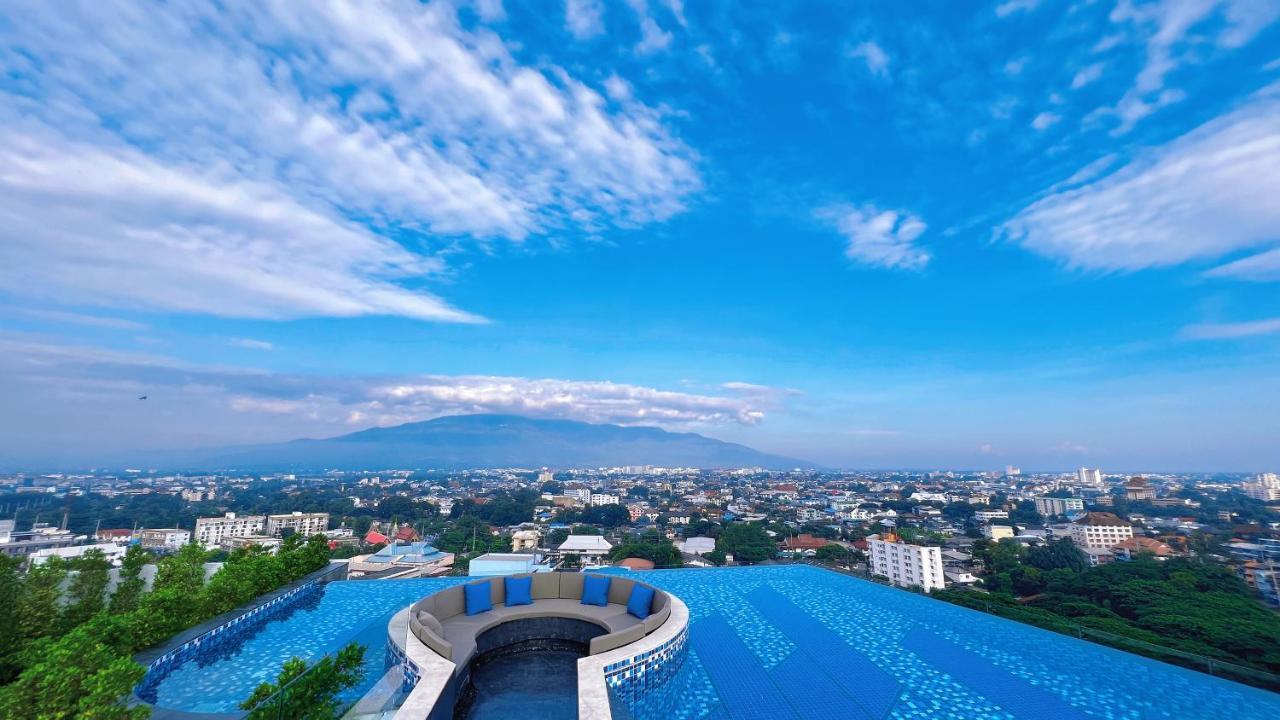 Luxury New Perfect Pool Gym Condo1 Br Chiang Mai Eksteriør billede