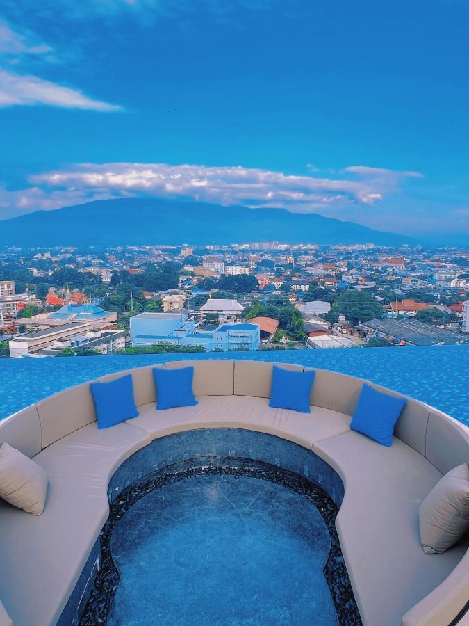 Luxury New Perfect Pool Gym Condo1 Br Chiang Mai Eksteriør billede