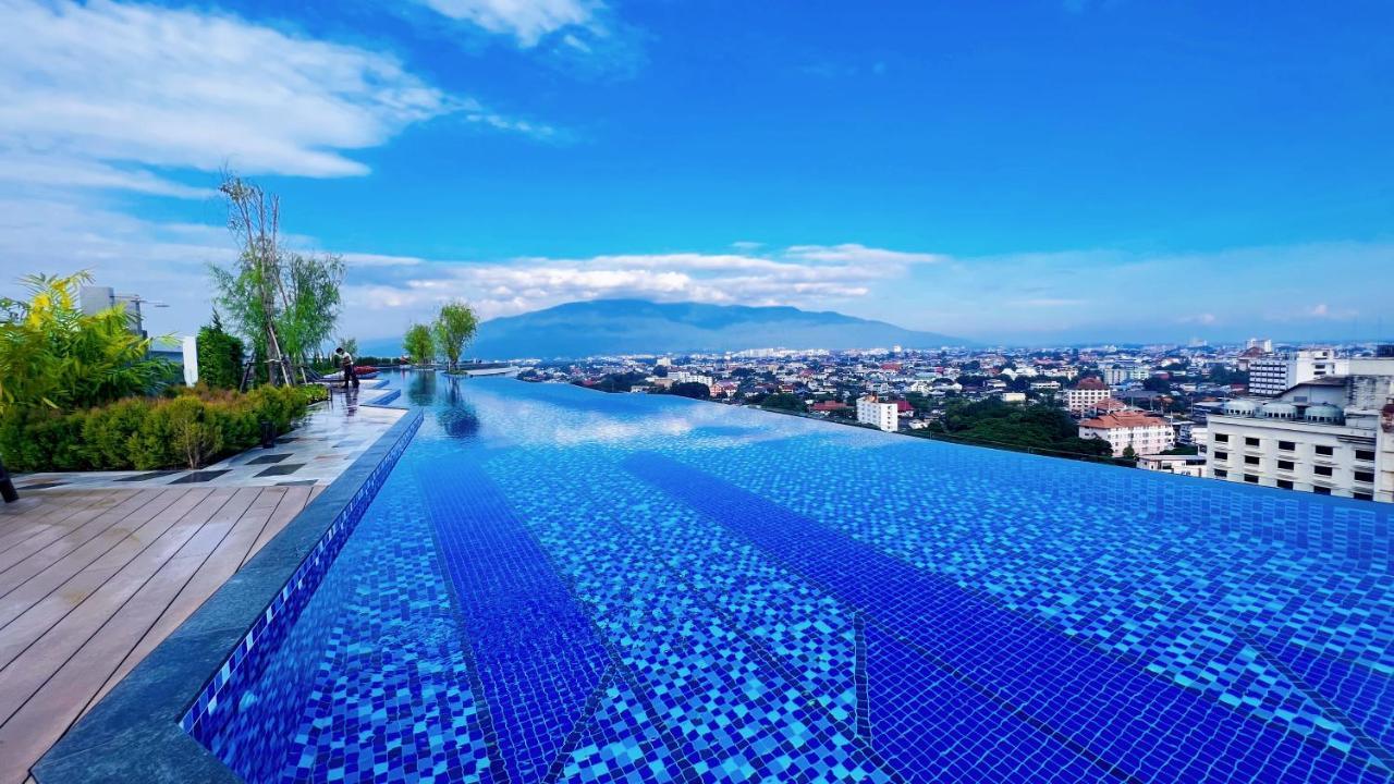 Luxury New Perfect Pool Gym Condo1 Br Chiang Mai Eksteriør billede